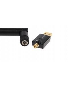 USB Wifi Adapter with long antenna (Wireless-N, 300Mbps, RTL8192CU, 100mW, 6dBi atenna, EP-MS1537)