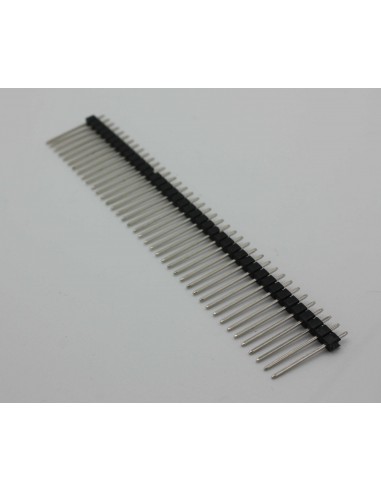 0.1" (2.54mm) Long male header 1 row / 40 pins (Wire Wrap headers)