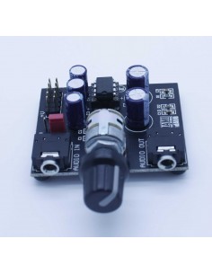 Module with stereo audio amplifier (pre amplifier)