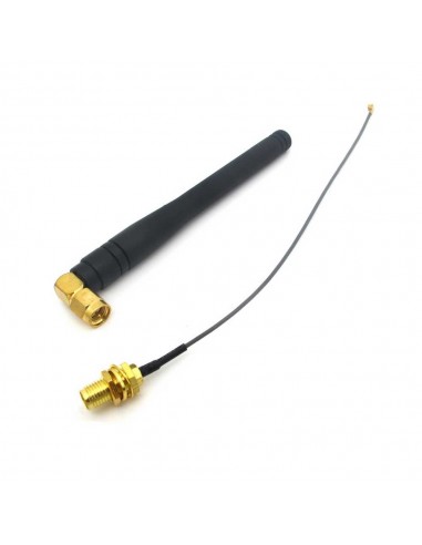 GSM antenna with interface cable (long & SMA plug right angle)