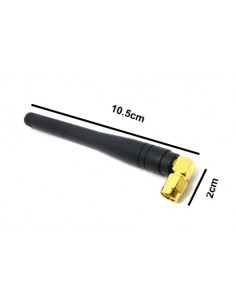GSM antenna with interface cable (long & SMA plug right angle)