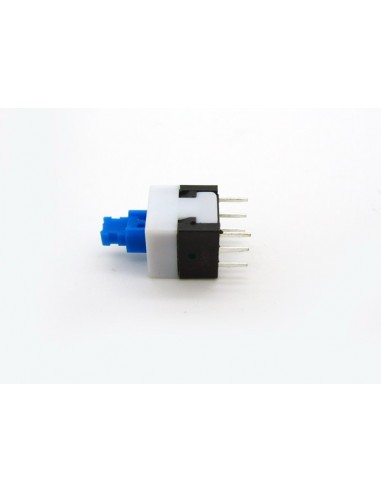 Self-Locking Push Button 8x8mm 6 pin ( switch blue)