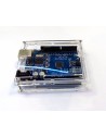 Clear Plastic Case for Arduino UNO R3 and compatibles (Enclosure)