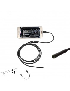USB Endoscope 3.5M (5.5mm, waterproof, Micro USB OTG and USB, magnet & hook, Android, Win, Mac, Linux)