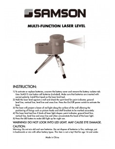 Multifunction Laser Level