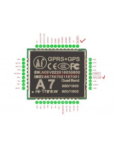 GSM GPRS GPS Module A7 Breakout