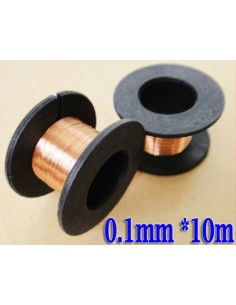 0.1mm Copper wire (very thin prototype/repair wire reel)