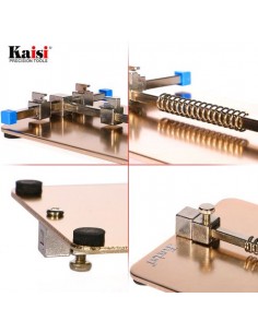 Precision PCB Holder (metal base, magnet and high temperature compatible)