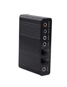 6 Channel USB 5.1 external audio sound card (with SPDIF)