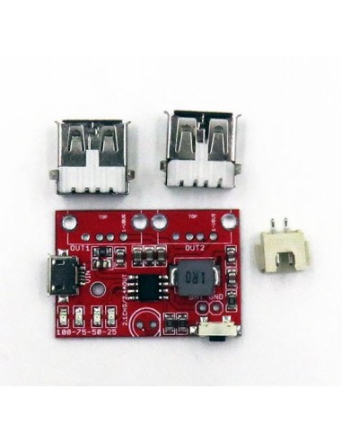 Lithium Battery Charge and 5V Boost Board (OMP1123) LIPO