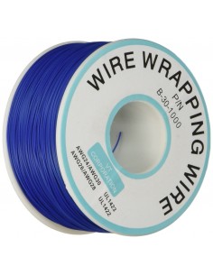 PCB Solder 0.25mm Tin Plated Copper Cord Dia Wire-wrapping Wire 305M 30AWG RED