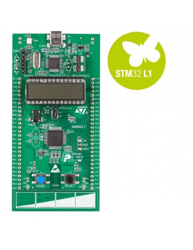 STM32 L1 Discovery  Kit (STM32L1DISCOVERY: Discovery kit with STM32L152RCT6 MCU)