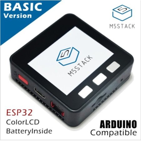 M5Stack Basic Kit ESP32 Écran LCD WiFi BT | HackSpark
