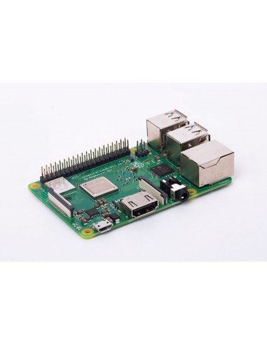 Raspberry Pi 3 Modèle B+ (BCM2837B0, Cortex 64-bit SoC @1.4GHz 1GB RAM)