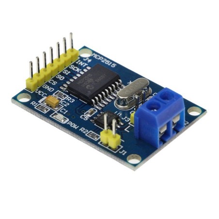Module CAN bus MCP2515 + TJA1050 SPI Arduino | HackSpark