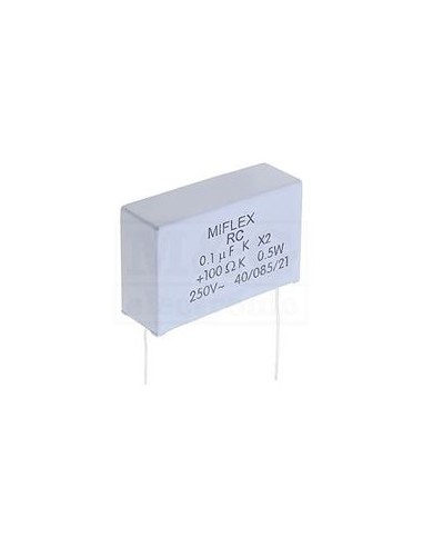 1µF ELECTROMAGNETIC INTERFERENCE SUPPRESSION CAPACITORS WITH SERIES RESISTOR