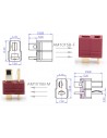 AM1015B-M/F Plug connectors