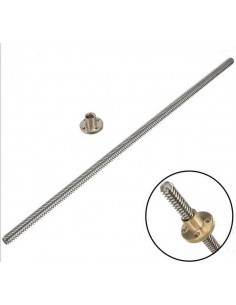 Lead Screw Dia 8MM 50CM (ideal for 3D Printer or light CNC)
