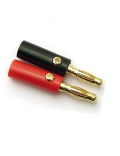 4mm Banana Plug Black + Red