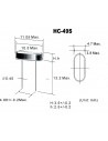 4mHz Crystal Oscillators HC-49S Quartz Low Profile rc pi arduino