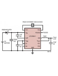 LTC3588 Energy Harvesting Power Supply Module Board for Arduino