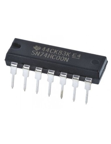 SN74HC00N digital NAND 4 Channels, 2 Inputs (DIP)