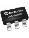 Serial EEPROM Memory, 24AA02E48T-I / OT, 2kbit, 3500ns SOT-23, 5-pin 1.7 → 5.5V