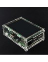 Boitier Raspberry Pi Modèle 3 B+ en Kit pour ecran 3.5" (Transparent)