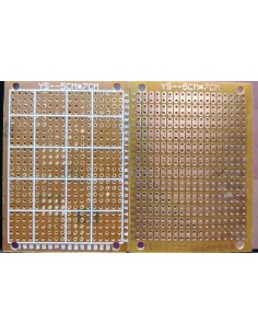 Pre-Connected Two-Hole Prototype Board 5X7 Cm