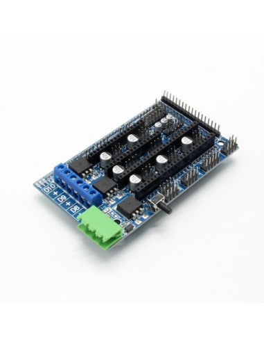 RAMPS 1.5 5x Stepper motor driver mount shield for Arduino (3D)