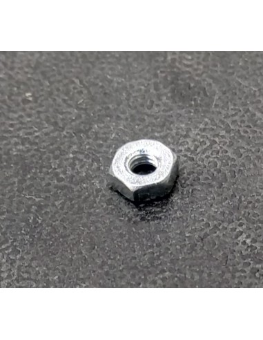 Écrou hexagonal M2 acier Placage: zinc H:1,6mm Saut:0,4 4mm