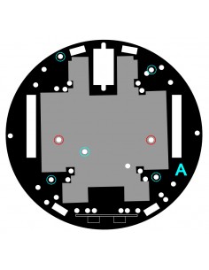 2WD Mobile platform DFR0310 Upper Deck for MiniQ (Arduino Compatible) (Robotique)