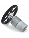 2672 Bracket wheel, Shaft 4mm, D spring, Pcs:1, 21.9mm (Robotique)
