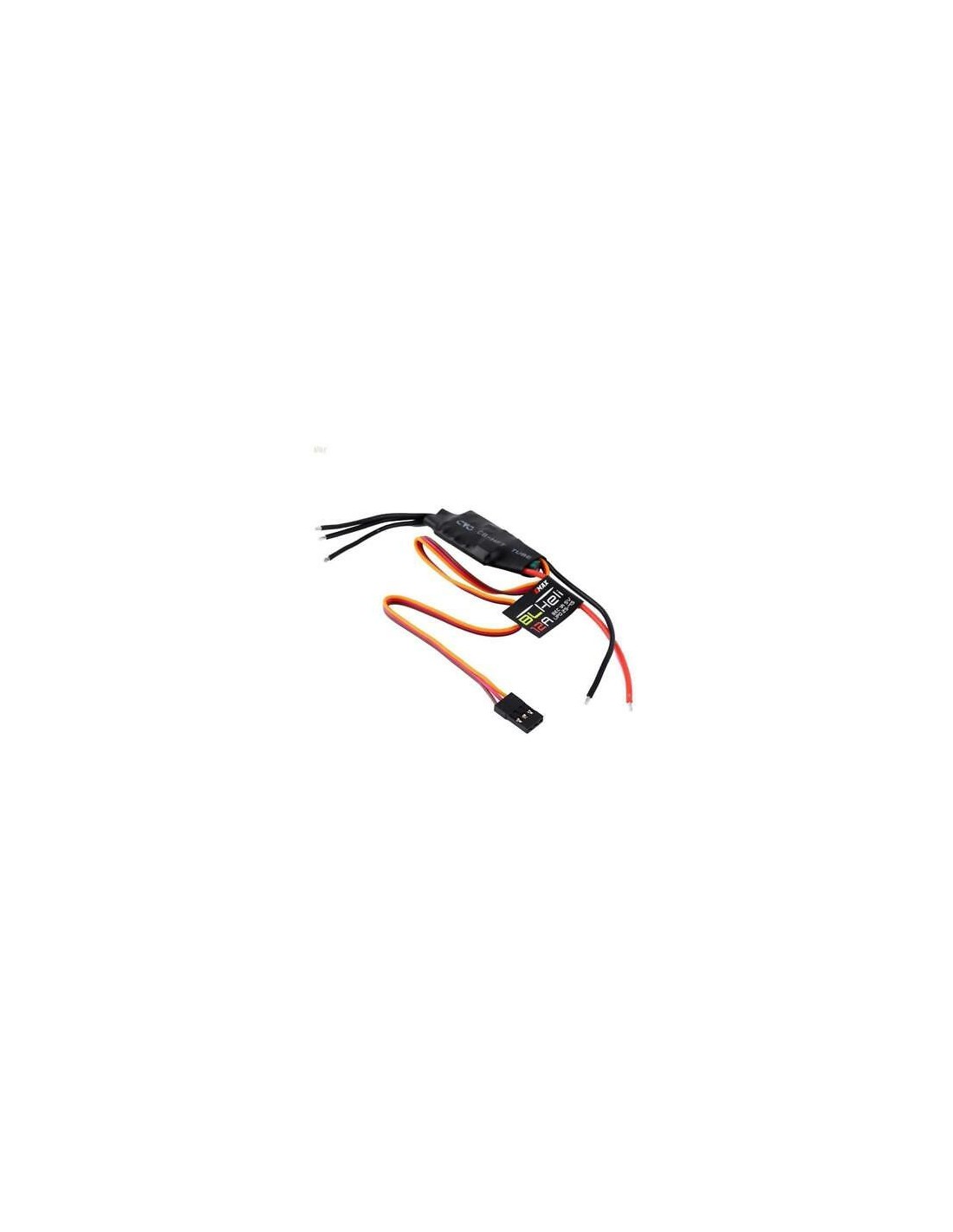 Contrôleur de vitesse électronique pour voiture RC, brosse étanche ESC 60A avec 6V/3A BEC