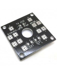 CC3D PDB carte PCB pour FPV QAV250 intégré double interrupteur pour contrôler la led