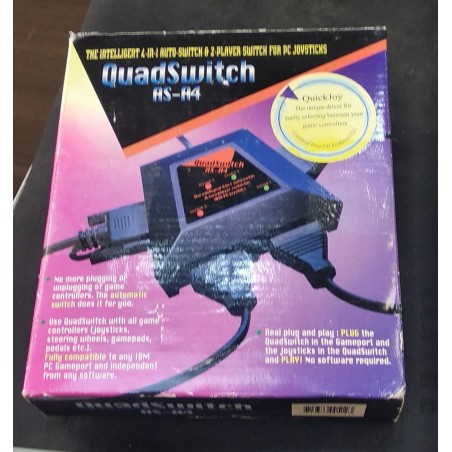 Quadswitch AS A4 Auto 4-Player PC Joystick Switch | HackSpark