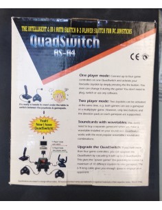 Quadswitch AS A4 AUTO Switch 4 Player For PC JOYSTICKS