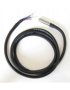 Digital DS18B20 temperature sensor with steel head (waterproof, one-wire)