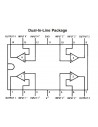 LM324N  3÷32V Channels: 4 DIP14 (Op-Amp)