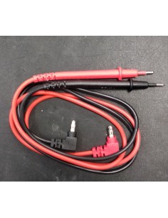 Cordon de mesure 0,7m noir et rouge  Câble avec Fiche banane