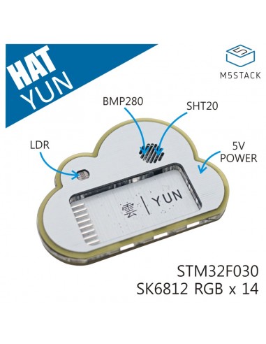 Official M5Stack StickC STM32F030F4 environmental SHT20 BMP280 YUN