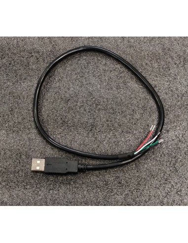 Cable 0.5M USB M, USB 2.0, 4 Voies