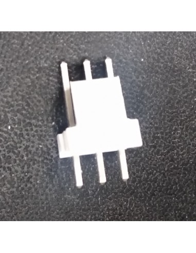 Embase pour circuit imprimé MTA-100, 3 pôles , 2.54mm 1 rangée, 5A, Droit