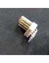 PCB receptacle 90° MTA-100, 4-pole, 2.54mm 1 row, 5A, Straight