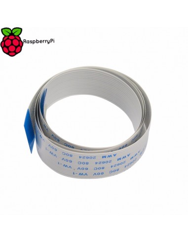 Câble ruban flexible 15 Broche 200cm pour Raspberry Pi Camera
