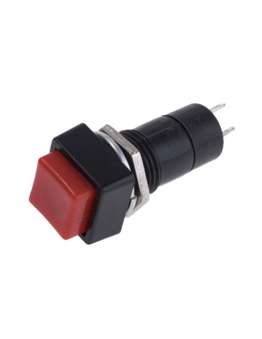 Red Door-Ring Push Button 3A / 125V (switch)