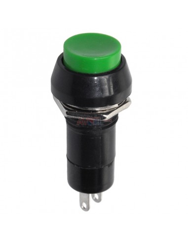 Green  SPST Button 1A / 250V (switch)