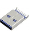 USB Connector, USB 3 M Receptacle, PCB SMD / CMS