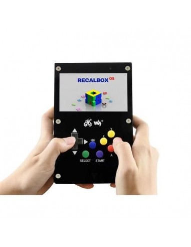 GamePi43, Portable Video Game Console Based on Raspberry Pi, EU Plug