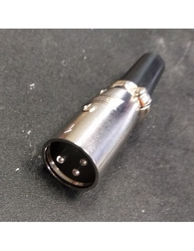 XLR-3W Male XLR male connector PIN: 3 straight on wire